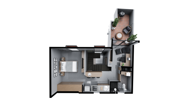 planta depto Mallorca, torre Almeida